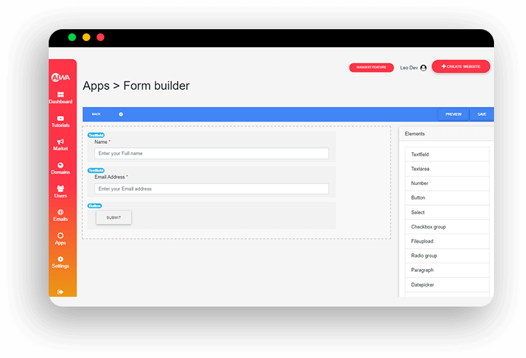 Form Builder [Supports embedding]